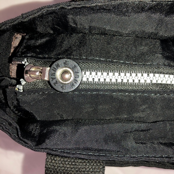NWOT ZYSUN Nylon Crossbody Zip Closure Lightweight Waterproof Black Tote Handbag - Picture 11 of 15